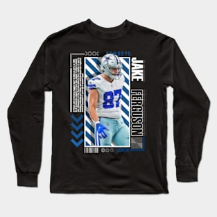 Jake Ferguson Paper Poster Version 10 Long Sleeve T-Shirt